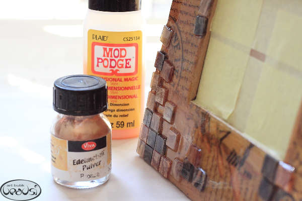 mod podge okvir